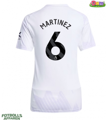 Manchester United Lisandro Martinez #6 Bortatröja Kvinnor 2025-26 Kortärmad